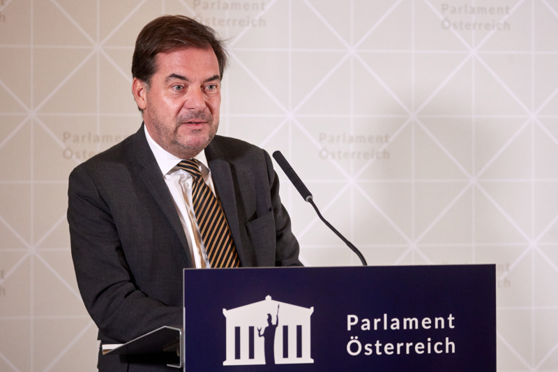 Grußworte Vorsitzender Freunde von Yad Vashem Österreich Rainer Nowak