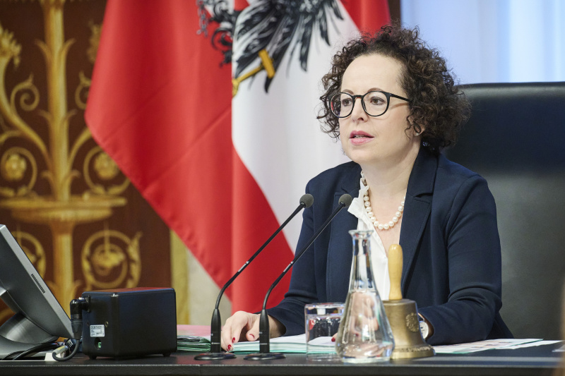 Bundesratspräsidentin Christine Schwarz-Fuchs (ÖVP)
