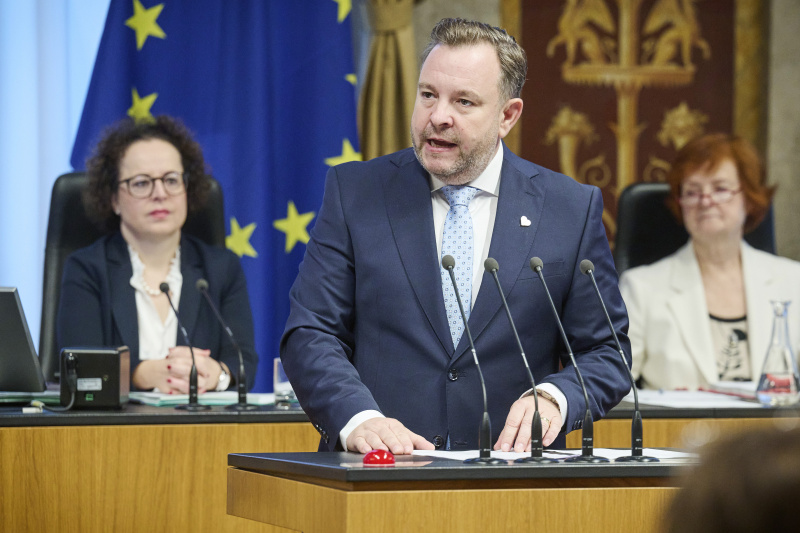 Am Rednerpult Bundesrat Franz Ebner (ÖVP)