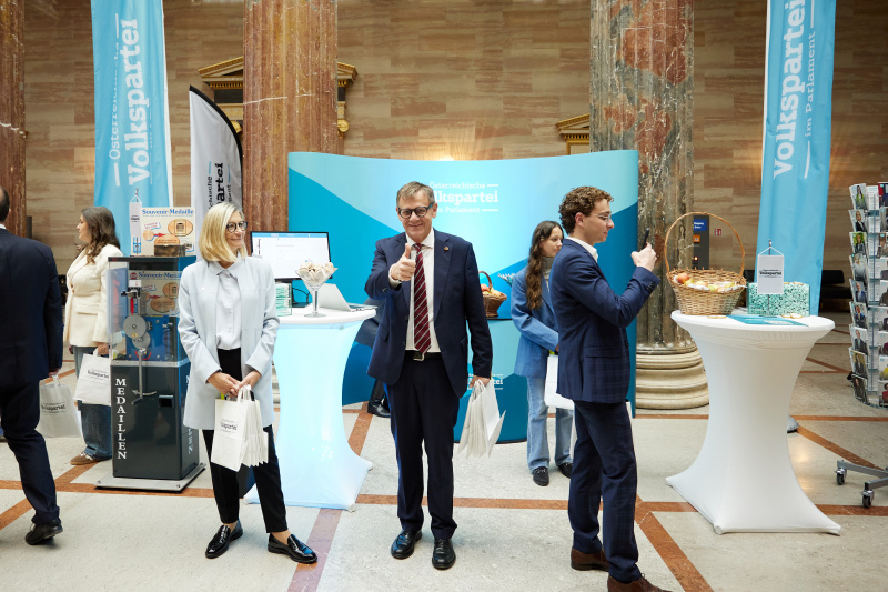 Infostand der ÖVP