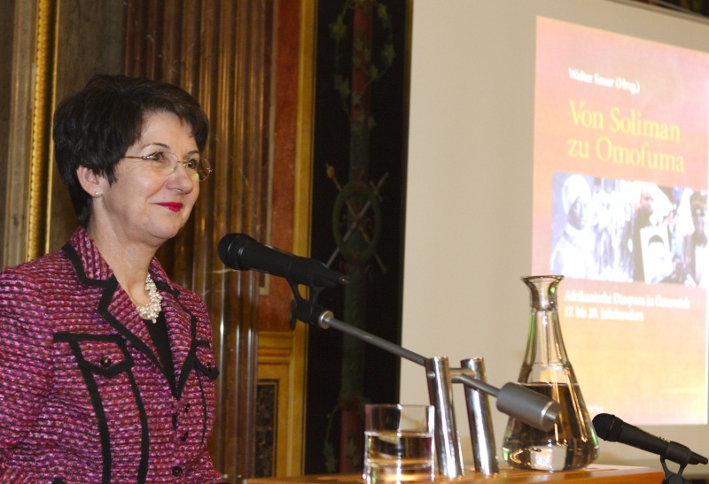 Barbara Prammer am Rednerpult