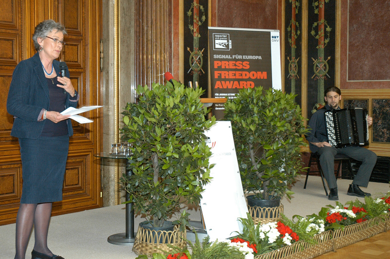 Rubina Möhring (Präsidentin Reporter ohne Grenzen Österreich)