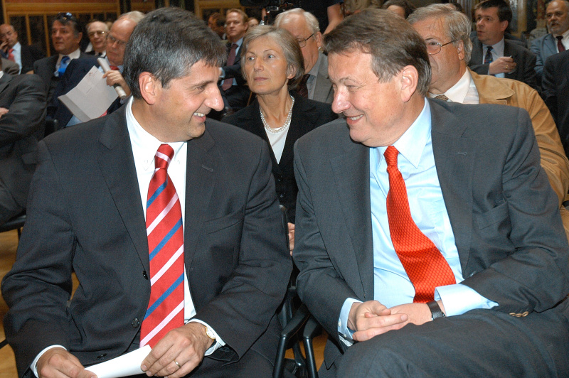 v.li. Michael Spindelegger, Peter Kostelka.