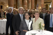 v.li. Franz Dobusch (Bürgermeister von Linz), Barbara Prammer, Katalin Szili (Präsidentin der ungarischen Nationalversallung).