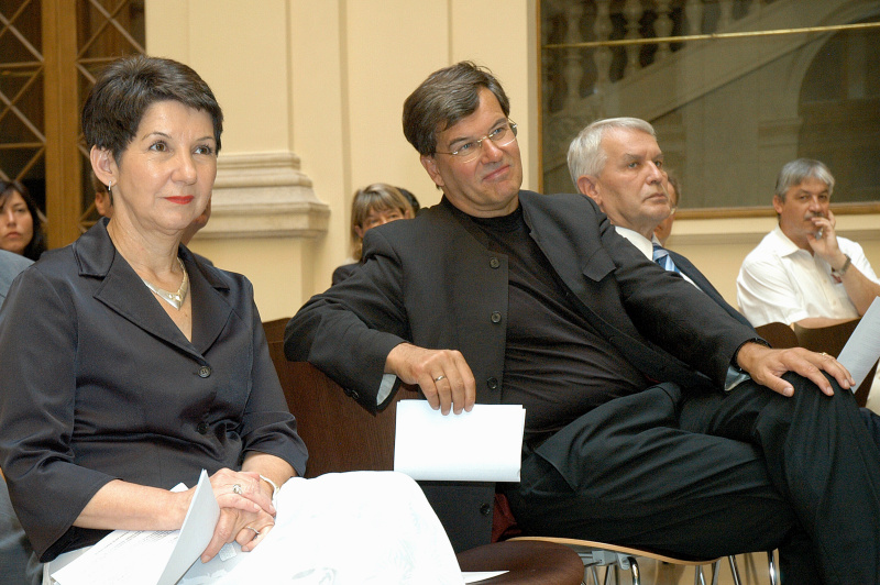 Blick in Richtung Veranstaltungsteilnehmer.