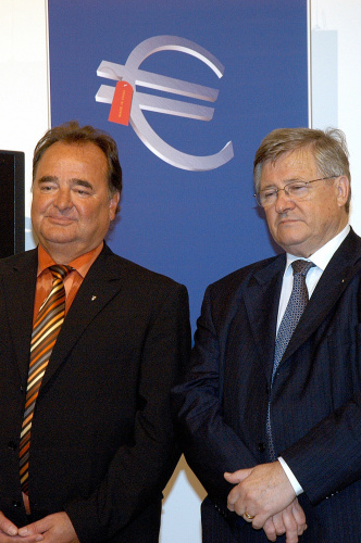 v.li. Manfred Gruber, Botschafter von Kroatien Zoran Jasic.