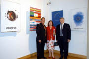 v.li. Manfred Gruber, Gattin des Botschafters, Botschafter von Kroatien Zoran Jasic.