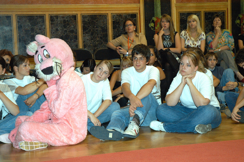 Blick in Richtung Veranstaltungsteilnehmer.