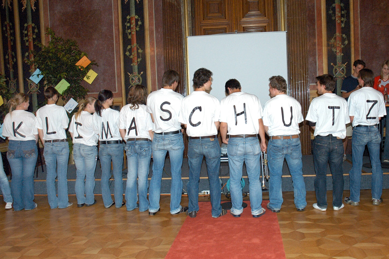 Blick in Richtung Veranstaltungsteilnehmer.