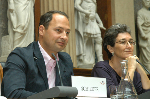 v.li. Andreas Schieder, Ulrike Lunacek.