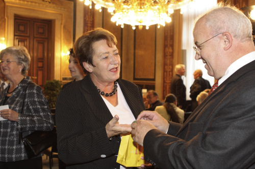 v.li. Bundesministerin a.D. Elisabeth Gehrer, Jürgen Weiss.