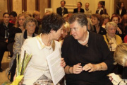 v.li. Barbara Prammer, Marianne Bargil (Präsidentin des Dachverbandes VAÖ).