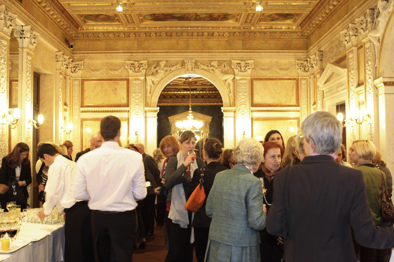 Blick in Richtung Veranstaltungsteilnehmer