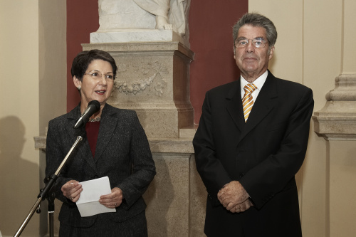 Eröffnungsansprache durch NR-Präsidentin Prammer und BP Heinz Fischer