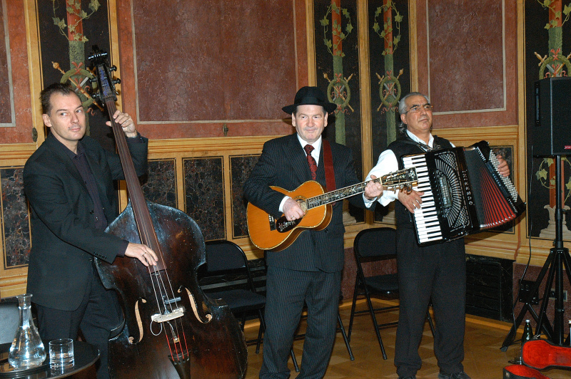 Musikalische Umrahmung: Tschuschenkapelle