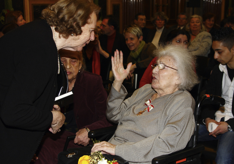 v.li. Katharina Sasso ;Dagmar Ostermann;