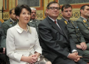 v.li. Barbara Prammer, Reinhart Gausterer (Generaldirektor der Österreichischen Staatsdruckerei), Brigadier Franz Reiszner.