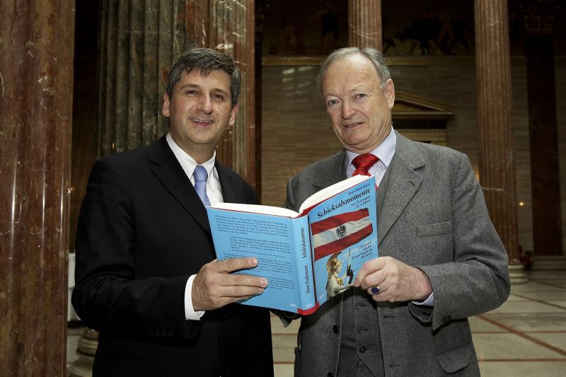 v.li. der Zweite Nationalratspräsident Dr.Michael Spindelegger und Andreas Khol