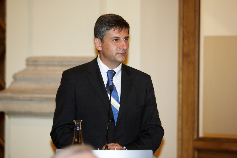 Michael Spindelegger am Rednerpult.