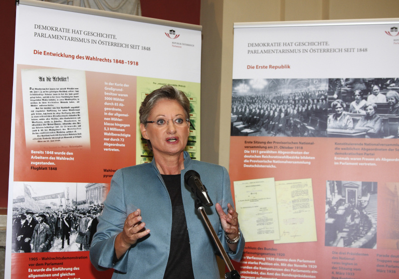 Unterrichtsministerin Claudia Schmied