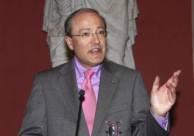 AGPRO Vorstandsmitglied Helmut Barak am Rednerpult.