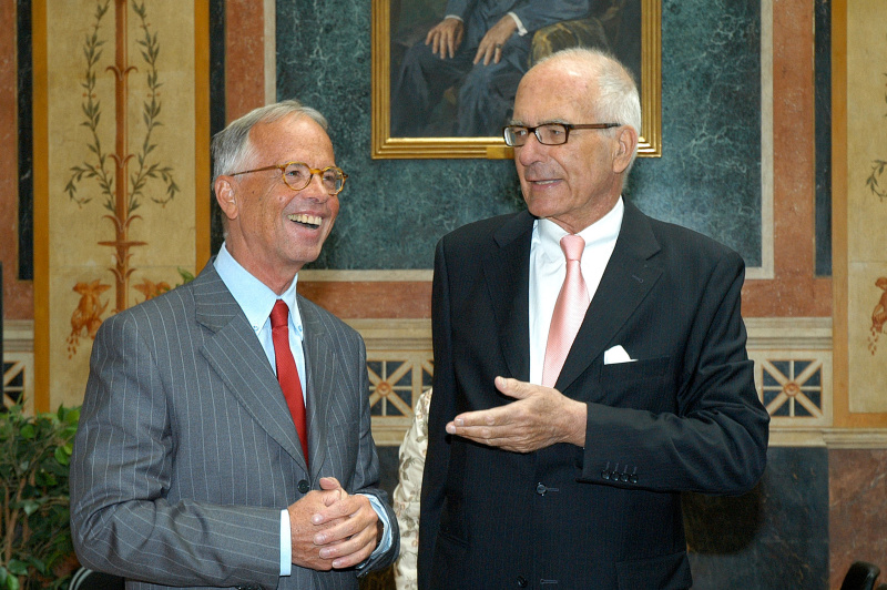 v. li.: Werner Fasslabend, Alfred Payrleitner.