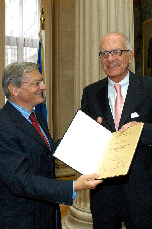 v. li.: Wolfgang Schüssel, Alfred Payrleitner.