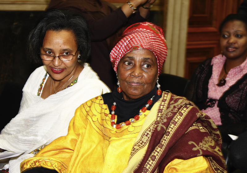 Zwei Veranstaltungsteilnehmerinnen.