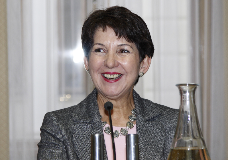 Barbara Prammer am Rednerpult.