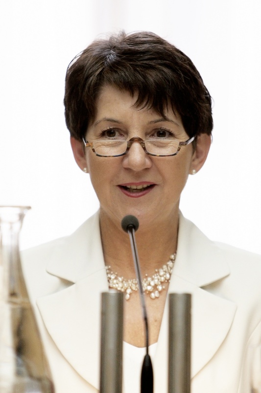 Barbara Prammer am Rednerpult.