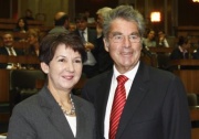 v.li. Barbara Prammer und Heinz Fischer.
