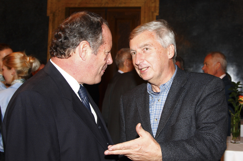 v. li.: Meinrad Rahofer, Franz Löschnak.