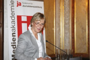 Annette Hillebrand, Direktorin der Akademie für Publizistik, Hamburg.