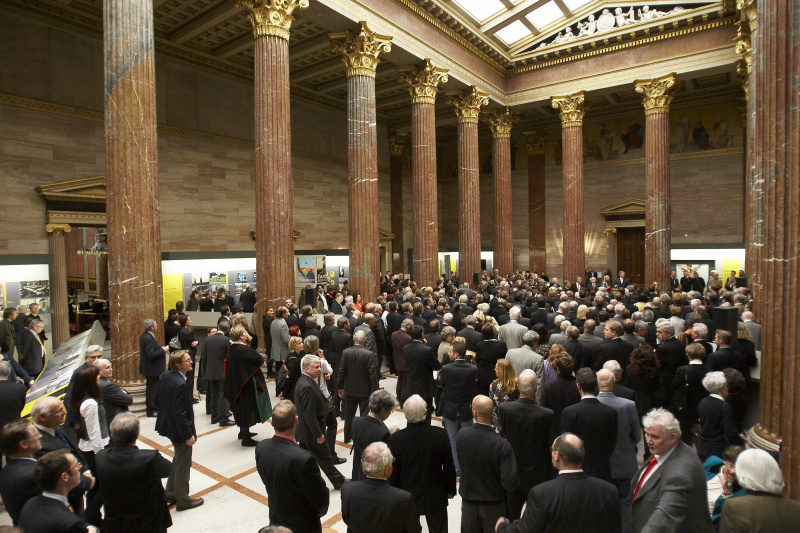 NR Präsidentin Mag. Barbara Prammer bei der Eroeffnungsansprache.