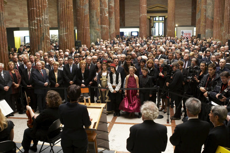 NR Präsidentin Mag. Barbara Prammer bei der Eroeffnungsansprache.