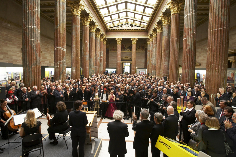 NR Präsidentin Mag. Barbara Prammer bei der Eroeffnungsansprache.
