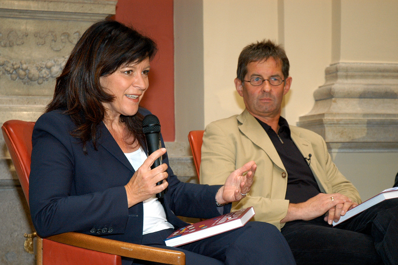 v.li Ingrid Thurnher; Reinhold Gärtner