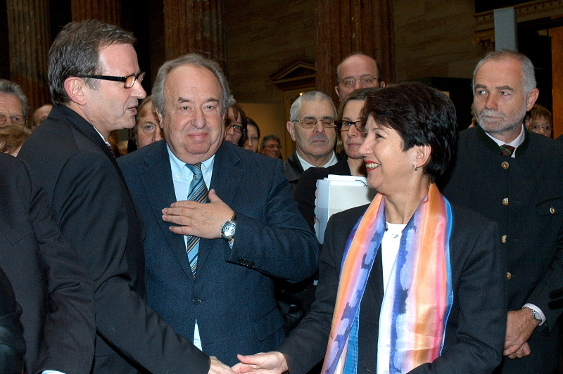 v.li. Karlheinz Kopf, Fritz Neugebauer und Barbara Prammer.