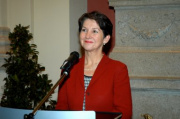 Barbara Prammer am Rednerpult.