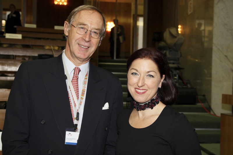 Ferdinand Trauttmansdorff und Hannah Lessing