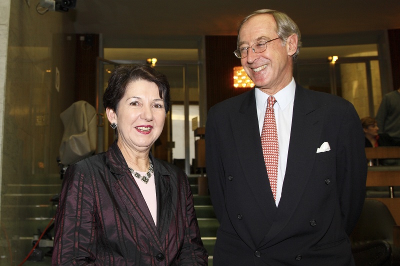 Erste Praesidentin des Nationalrates Barbara Prammer, Ferdinand Trauttmansdorff