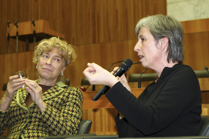 Gesine Schwan und Sielinde Rosenberger