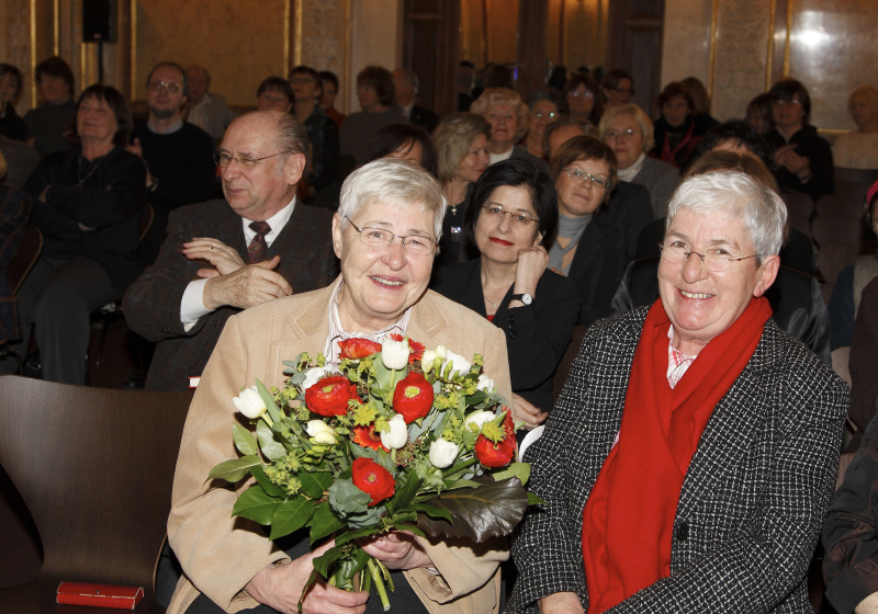 Johanna Dohnal und Annemarie Aufreiter