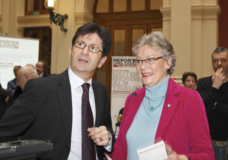 v.li. Michael Kerbler, Rubina Möhring