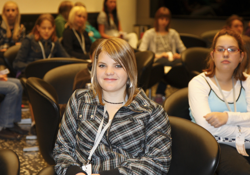 Veranstaltungsteilnehmerin