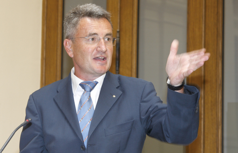 Hofrat Hermann Helm - Praesident des Landesschulrates fuer Niederoesterreich