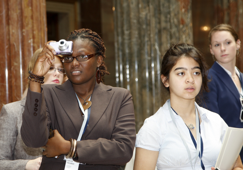 Blick in Richtung VeranstaltungsteilnehmerInnen.