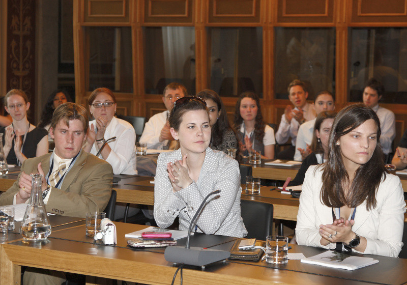 Blick in Richtung VeranstaltungsteilnehmerInnen.