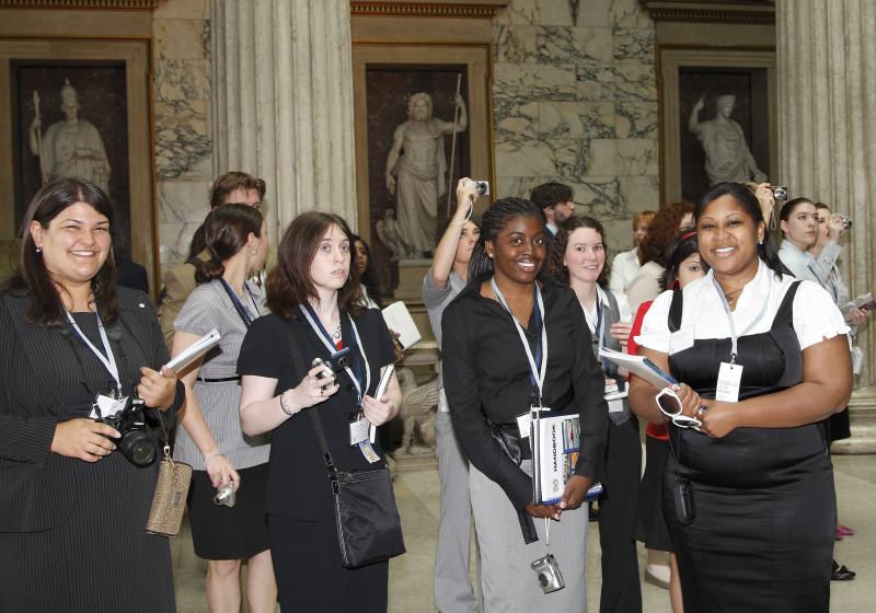 Blick in Richtung VeranstaltungsteilnehmerInnen.