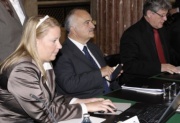 v.li Julia Krajcik - Parlamentsdirektion, Seine Königliche Hoheit Prinz Hassan Bin Talal von Jordanien; Bundesrat Stefan Schennach